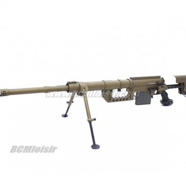 Sniper Cheytac M200 Tan Spring Aluminium et Fibre en Mallette ABS