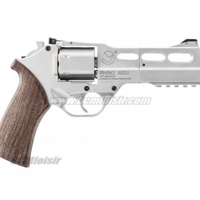 Revolver Rhino 50 DS Silver Chiappa CO2 GNB 6 mm 0,95 J
