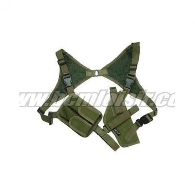 Holster d'épaule Olive + porte-chargeur