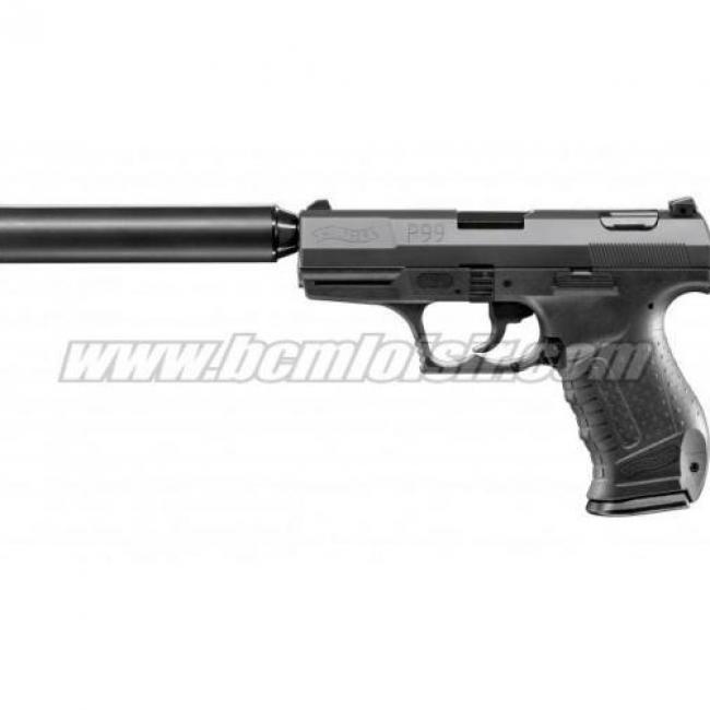Walther P99 FS avec silencieux + malette GNB GAZ