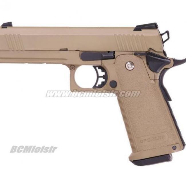 Hi Capa 4.3Desert Warrior Metal Slide Gaz Blowback