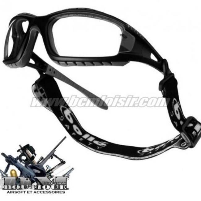 Lunettes de protection ventilée tracker Bolle transparentes