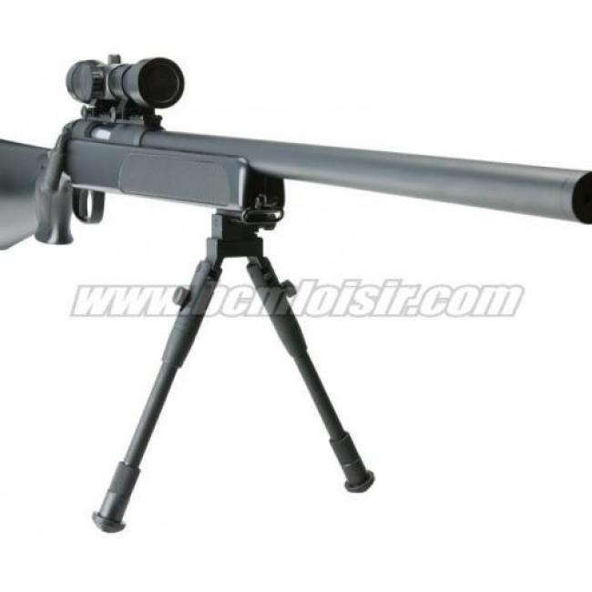 Bipied métal 230mm