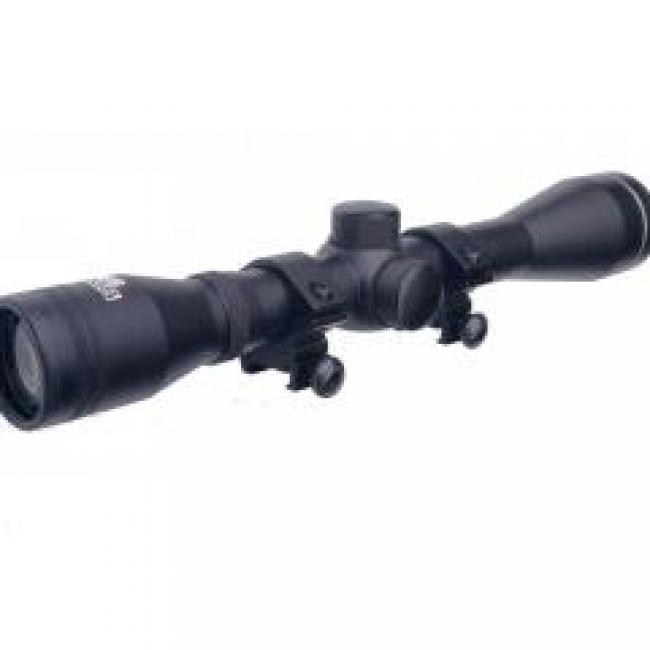 1 x Lunette de visee swiss arms 4x40 avec colliers CLAMPACK