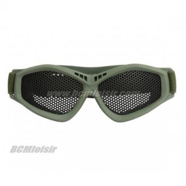 Masque tactique grillagé OD Norme CE EN 1731 / 2006