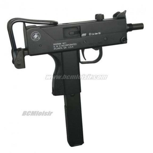 Ingram M11 Cobray culasse métal GBB 0,8j
