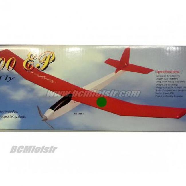 Motoplaneur Whisper 1400 EP Brushed PNP