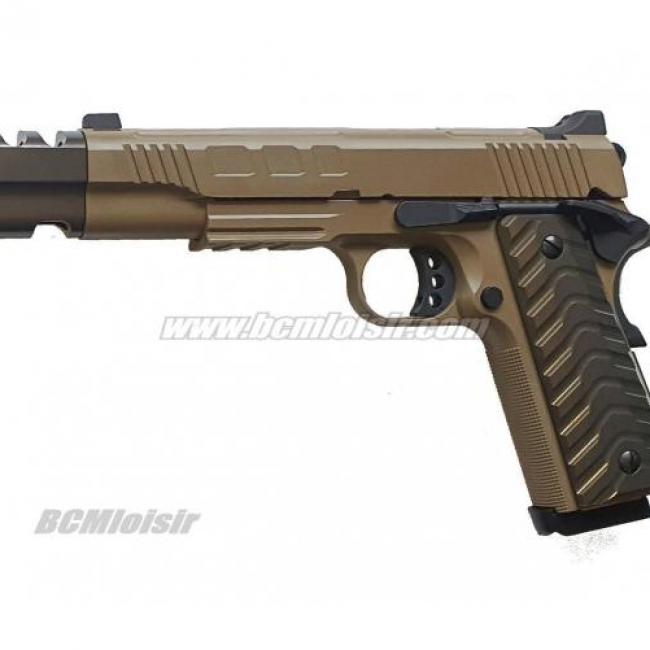 Punisher KP16 Gaz Blowback Full Metal KJWorks Compensator