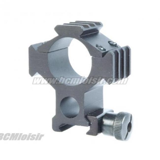 Collier multi rail picatinny metal 25,4 mm et 30 mm