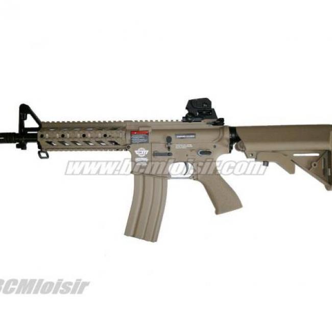 CM16 Raider carbine combat machine by G&G desert