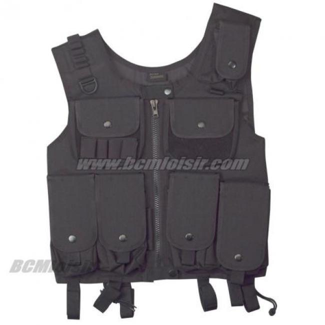 Veste tactique Infantry noire