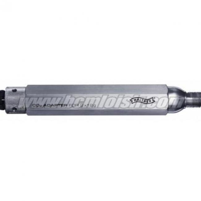 Adaptateur cartouche CO2 de 88 gr vers cartouches CO2 12 gr