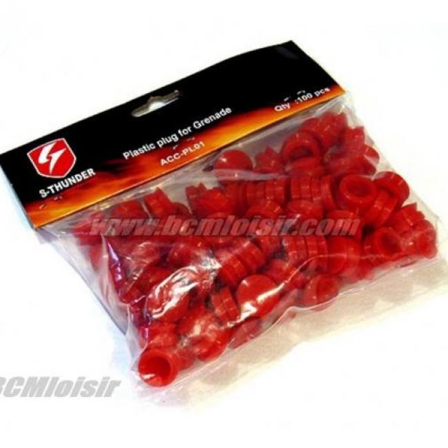 Bouchon Caoutchouc SThunder pour Grenade Gaz X100