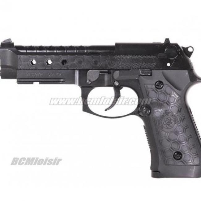 Beretta M92 Hex Cut WE Full Metal Blowback