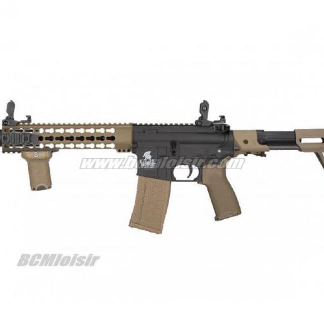 M4 Carbine LT19 Gen 2 PDW Silencer Lipo AEG Pack Complet Noir et Tan