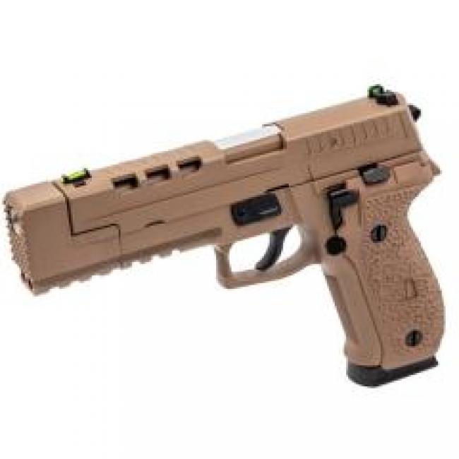 P226 X Vorsk Tan Full Metal Gaz Blowback 1J