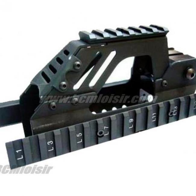 Garde main R.I.S OT aluminium pour P90 series