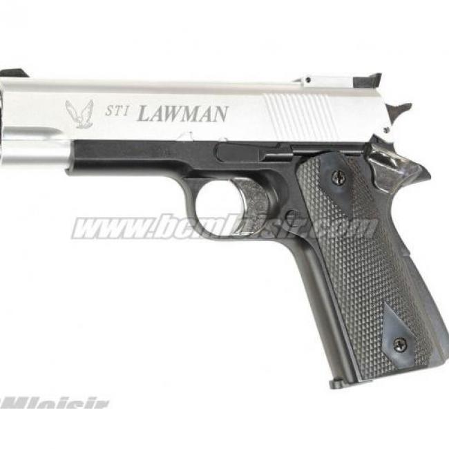 Sti lawman GNB bicolore (argent/noir) 0,6j