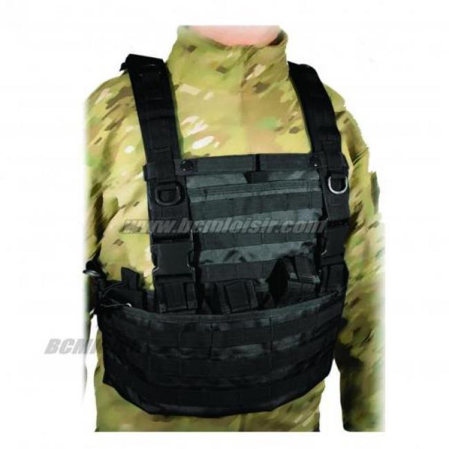 Veste tactique Molle Swiss Arms noire
