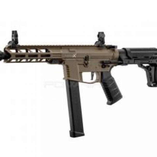 LT35 V2 Gen 2 PDW 9mm Battle X FDE AEG Pack Complet