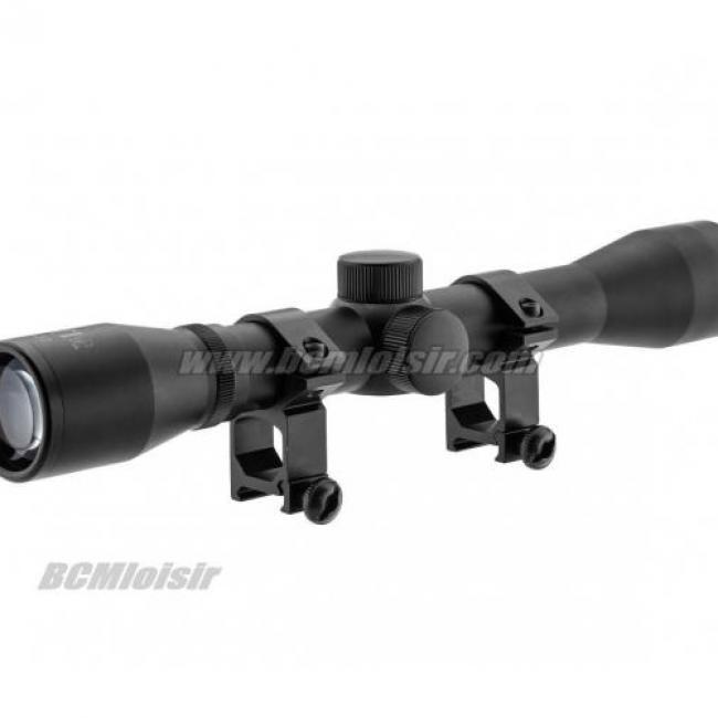 Lunette de visee 4x32 Tactical Series RTI + fixations