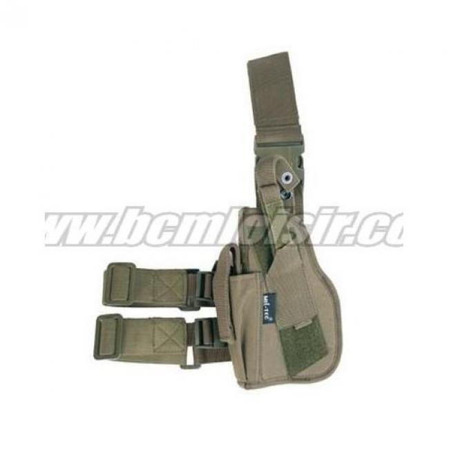 Holster de cuisse universel droit Olive