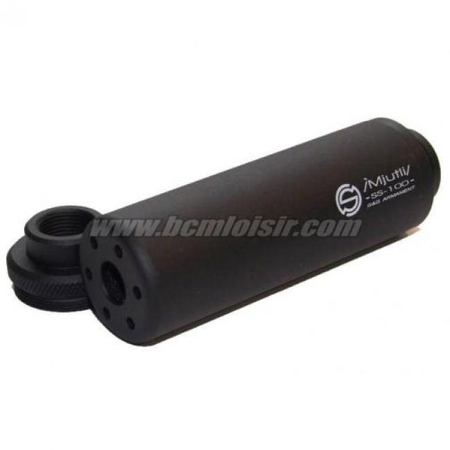 SS-100 Sound suppressor silencieux metal horaire + anti horaire