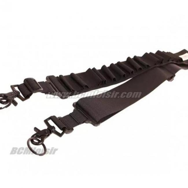 Sangle Cartouchiere Noire X15 pour Fusil à Pompe