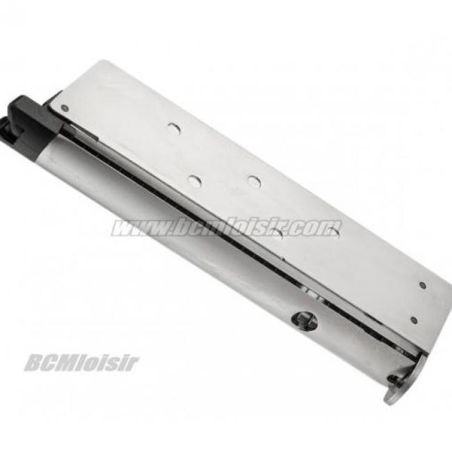 Chargeur Chrome 1911 et MEU Gaz 15 rd WE