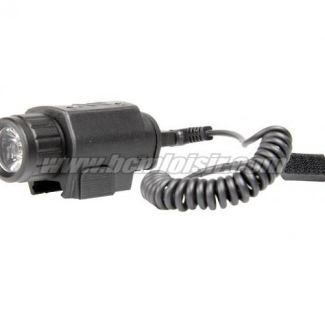 Lampe tactique clip rapide, 3W + contacteur