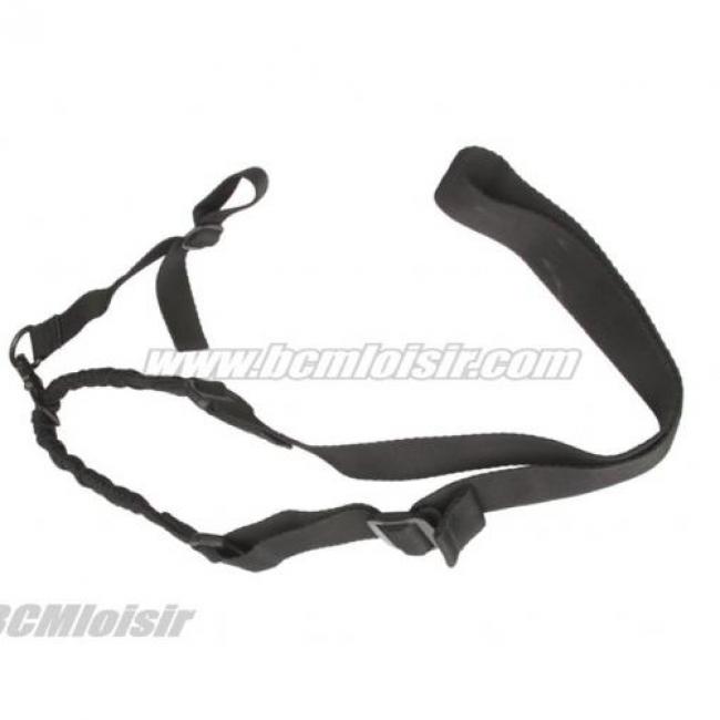 Sangle noire élastique, attache rapide