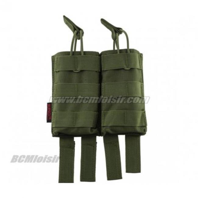Pochette PMC Double Chargeur M4 Molle MP Olive