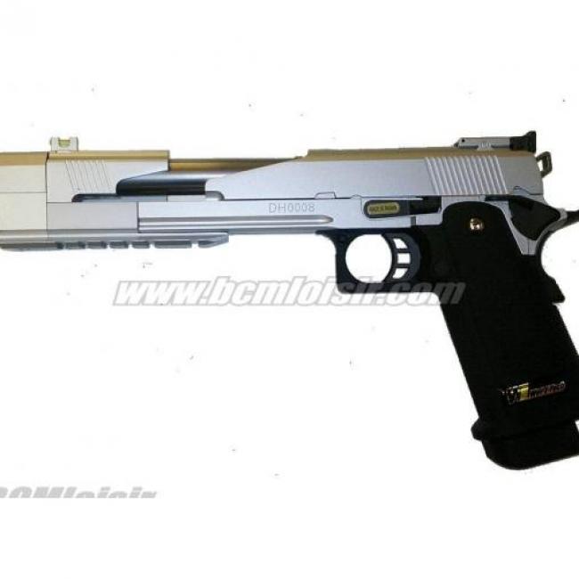Hi-capa 7.0 dragon version A full metal chrome GBB WE