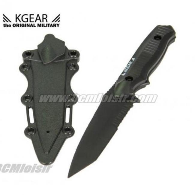 Couteau MH141 commando noir + étui factice en plastique