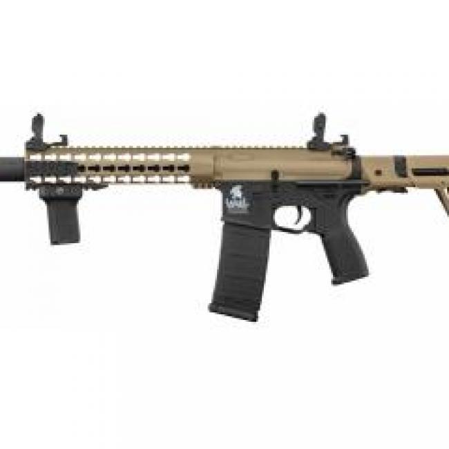 M4 Carbine LT19 Gen 2 PDW Silencer Lipo AEG Pack Complet Noir et Tan