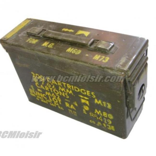 Caisse munition Metal Originale US Occasion