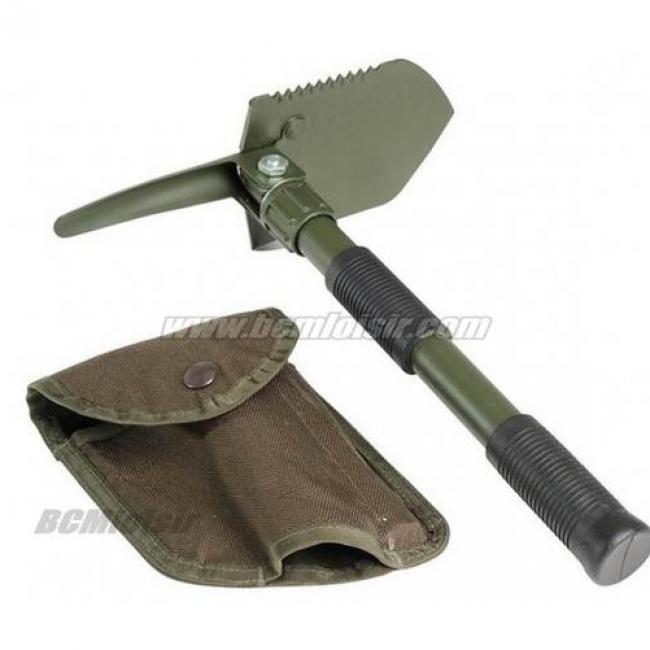 Pelle Compact Pliable Olive avec étui