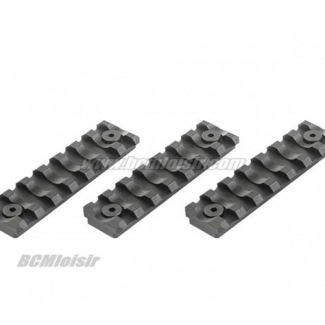 Kit de 3 Rail QRS Keymod 7 Slots Picatinny VFC