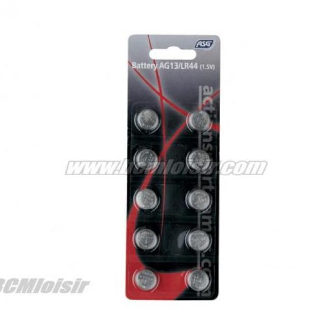 Piles 1,5 volts LR44 / AG13 ( X10 pcs )
