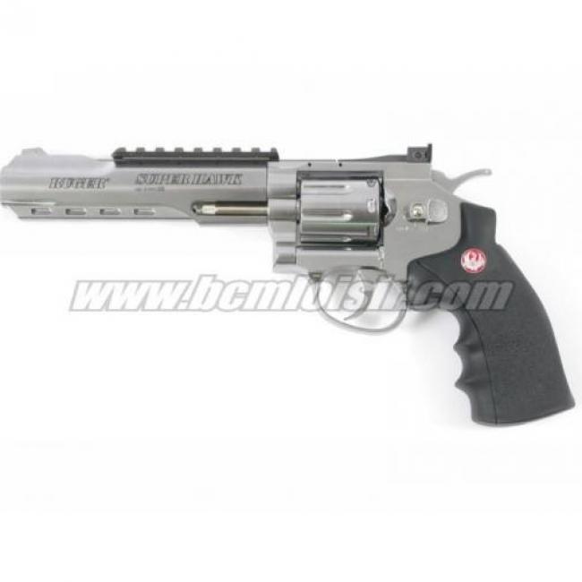 Ruger super hawk chrome revolver 3 joules 6 pouces