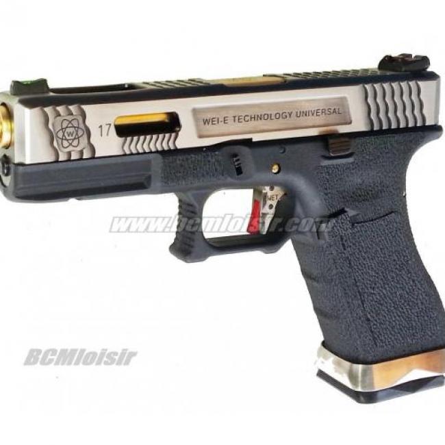 G17 G-Force T3 Metal Slide Silver Gold Black GBB WE
