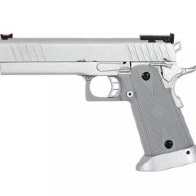 Pistolet R609 VII Pro Silver Full Metal Gaz Blowback