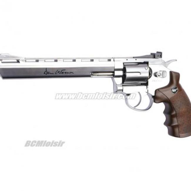 Dan Wesson 8'' Chromé low power 6 mm