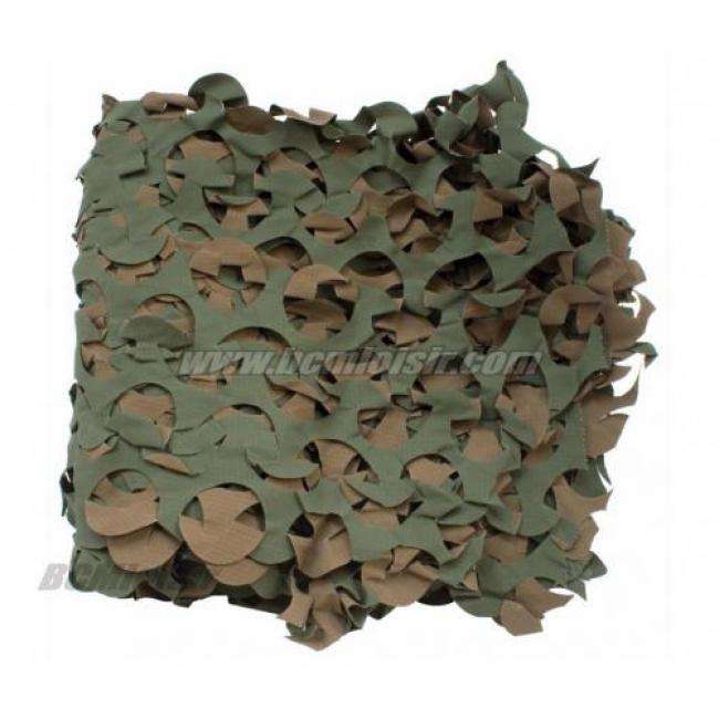 Filet de Camouflage 3D Woodland Premium 3 X 2,40 m