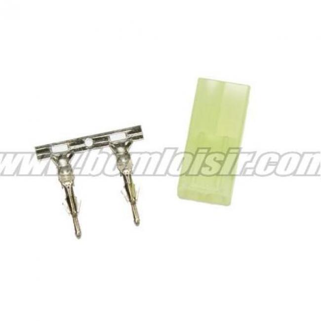 Prise male Tamiya large pour accu