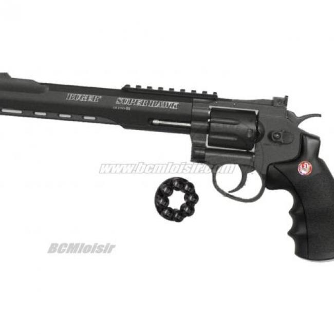 Ruger super hawk 8" noir revolver co2