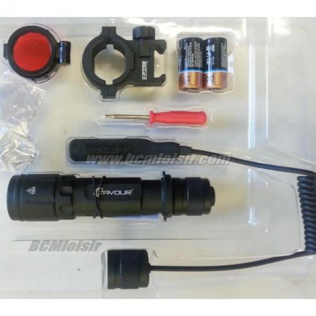 Lampe led 250 Lumens + Montages + Lentilles RGB