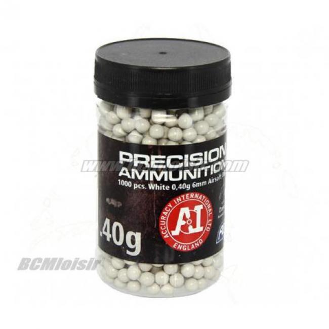 Billes Accuracy 0,40 gr Bouteille de 1000 bbs