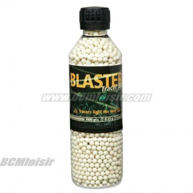 Billes Blaster traçantes fluorescentes 0,25 gr X3000
