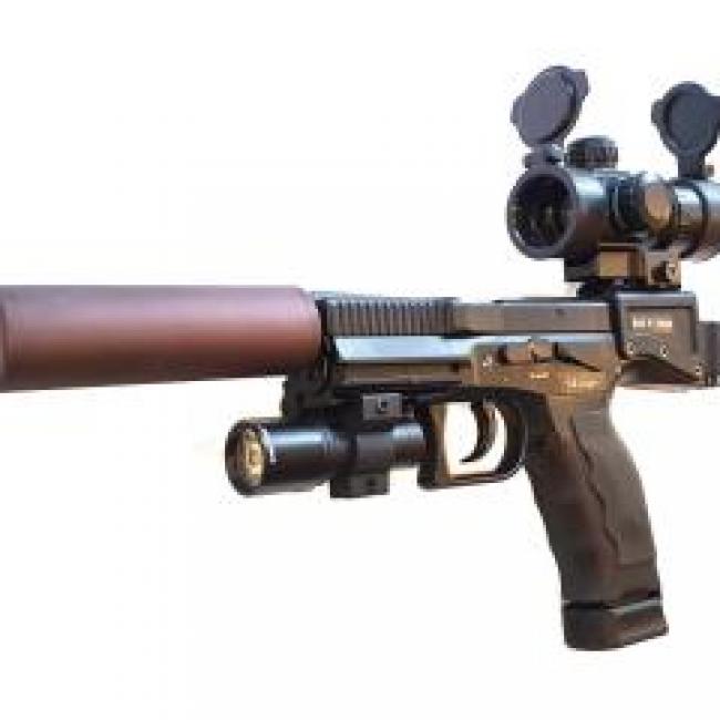 Pack USW-A1 Pistol B&T Full Metal Blowback CO2